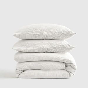 Quince Organic Airy Gauze Duvet Cover King Size